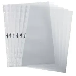 Erweiterunssatz DURALOOK® COVER, 10 Sichthüllen, transparent