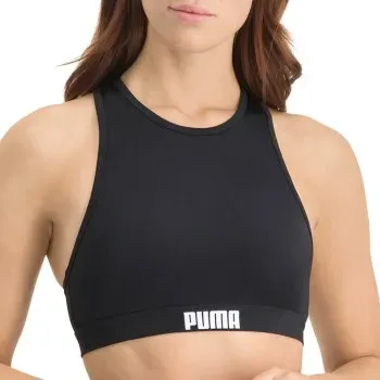 Puma Racerback Swimtop Schwarz Small Damen