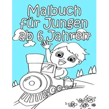 CreateSpace Malbuch 1 St. für Jungen ab 6 Jahren
