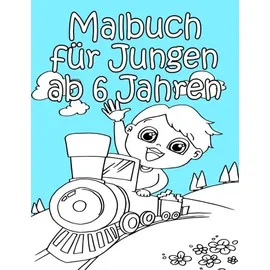 CreateSpace Malbuch 1 St. für Jungen ab 6 Jahren