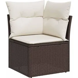 vidaXL Garten-Lounge-Set 9-tlg. braun