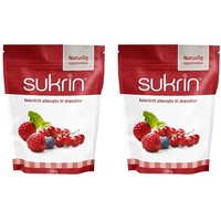 Sukrin Pur Zuckerersatz Erythritol, die natürliche Alternative zu Zucker ohne Kalorien, 2er Pack (1 x 500 g)