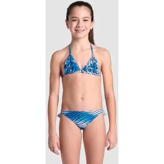 Triangel-Bikini Mädchen arena Water Print Multiprints - Fish Scales - 164