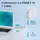 ysstkfd USB C Ladegerät für MacBook Air 2020/2019/2018, MacBook Pro 16/15/14/13 Zoll, Kompatibel mit iPad Pro 12,9/11 Zoll, mit 2M USB C zu C...