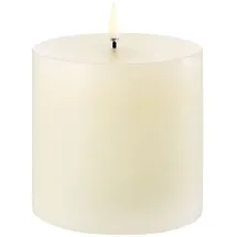 Piffany Uyuni LED Stumpenkerze 10 cm ivory