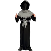 Boland - Kostüm Skull Dämon für Kinder, Kleid mit Kapuze und Gürtel, Halloween, Horror, Mottoparty, Karneval