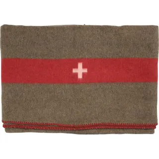 Max Fuchs MFH Schweiz. Wolldecke braun ca. 200x150cm - Braun