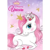 COFI Unicorn Kuscheldecke 100 x 140 cm Mehrfarbig