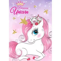 COFI Unicorn Kuscheldecke 100 x 140 cm Mehrfarbig