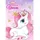 COFI Unicorn Kuscheldecke 100 x 140 cm Mehrfarbig