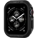 SPIGEN Rugged Armor Hülle Kompatibel mit Apple Watch Serie 7 41mm 6 SE 5 4 40mm - Schwarz