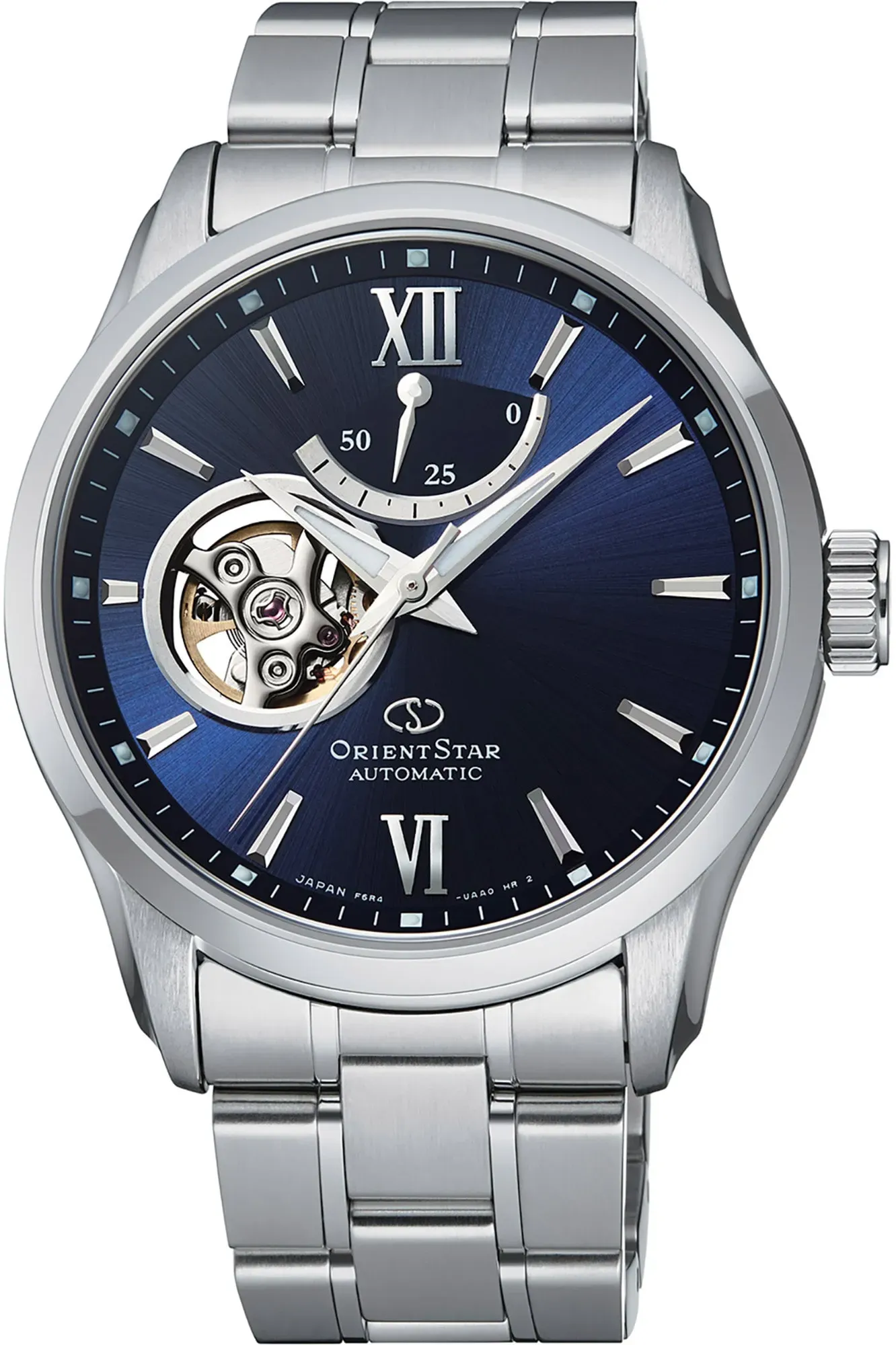 Orient Star, Armbanduhr, ORIENT Contemporary Semi Skeleton - RE-AT0001L00B, Silber, (39 mm)