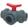 BEVO PVC 3-Wege-Kugelhahn d 50 mm