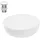 luxebath Rundes Aufsatzwaschbecken 40 x 13,5 cm