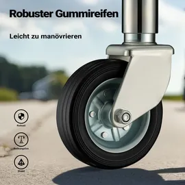XPOtool Stützrad bis 540 kg mit 260 mm Hubhöhe