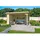 Lasita Maja Gartenhaus Columbus 4,25 x 3,20 m Beige