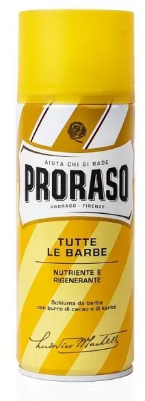 Proraso Yellow Shaving Foam 400ml - Tutte Le Barbe