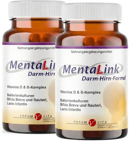 MentaLink Balance - Darm-Hirn Formel | Forum Vita® Weichkapseln 2x60 St