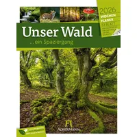 Ackermann Unser Wald Wochenplaner Kalender 2026