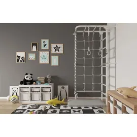 JEFlex Sprossenwand ClimbMaxx M5 weiß-grau - Weiß/Grau