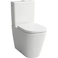 Laufen Meda Stand-WC-Kombination mit WC-Sitz Weiß LCC