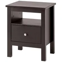 Hagge home Nachttisch, Schwarz, Holz, 45x55x37 cm, Schlafzimmer, Nachttische