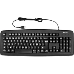 Geemarc Standard Big Letter Keyboard - Tastatur