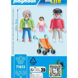 Playmobil My Life Großeltern mit Baby 71613