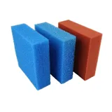 koi- und bonsaipark herdecke Ersatzschwamm Set passend für Oase Biosmart 14-16000 Teichfilter 3 x grob blau 3 x fein rot