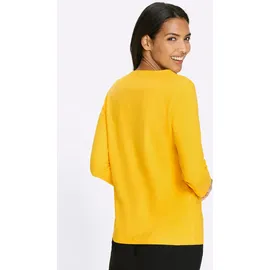 Classic Basics Sieh an! 3/4-Arm-Shirt in sonnengelb | Gr.: 54