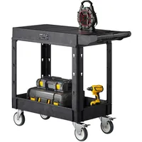 Vevor Werkzeugwagen, 250 kg Tragkraft, Werkstattwagen, Mehrzweckwagen aus Kunststoff