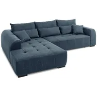 filippo Ecksofa Lenox Stoff Blau