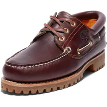Timberland Mens Boat Shoe burgundy 7.5 Wide Fit
