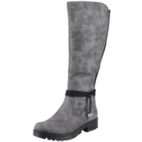 Rieker Damen Winterstiefel 78571, Frauen Stiefel,Winterboots,langschaftstiefel,warm,gefüttert,wasserdicht,Boots,Winterschuhe,grau (45),36 EU / 3.5 UK - 36 EU