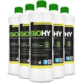 BiOHY Teppichshampoo Teppichreiniger 012-010, 100% vegan, Kanister) Bio-Konzentrat, 10 Liter