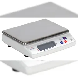 Louis Tellier - Waage, elektronisch, professionell -  10 kg -  IP53 -  Genauigkeit 1 g -  N3694