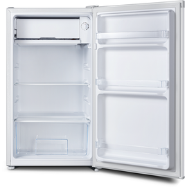 Respekta Retrokühlschrank, 47,4 cm 90 L, mit Null-Sterne-Fach, Regelbares Thermostat, LED Beleuchtung, Creme