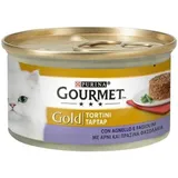 Gourmet - Gold Lammbratlinge und Purina grüne Bohnen 85 Gramm