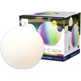 tint Calluna Solar, LED-Kugel, CCT, RGB, Ø 35 cm