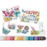 Ursus Kinder-Bastelsets Diamod Painting Creative Set Joy, 2er Karten