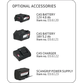 Scangrip Akku LED Strahler Baustrahler Arbeitsleuchte Baustellenlampe NOVA10 CAS