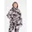 Skijacke Damen Gr S purpurviolett 100 Polyester bedruckt normal ohne Ausschnitt Jacken Skijacke mit All-Over-Print und Top Ausstattung