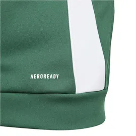 adidas Tiro 24 Kinder Fußballjacke, grün - team dark green/white 140