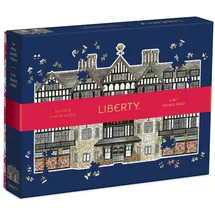 Galison Liberty Tudor Building 750 Piece Shaped Puzzle
