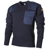 Max Fuchs MFH Troyer BW Pullover, mit Brusttasche, blau 48