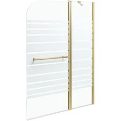 Badewannenaufsatz TUAPI 140 x 100 cm Gold