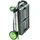clax Trolley, grün Tragkraft: 60 KG Inklusive Klappbox Klappbar