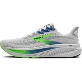 Brooks Ghost 17 Herren Oyster/Beacon Blue/Gecko 43