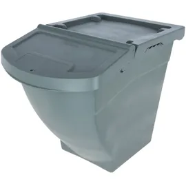 Kerbl Futterbox mit Deckel 60 l Grau