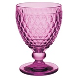 Villeroy & Boch Boston Berry Wasserglas 250 Ml, Kristallglas Für Softdrinks, Spülmaschinengeeignet, Rosa